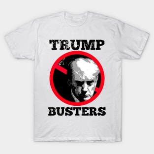 Trump Mugshot-Trump Busters-B/W T-Shirt